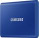 Зовнішній SSD накопичувач Samsung Portable SSD T7 500GB Indigo Blue 4266        фото 2