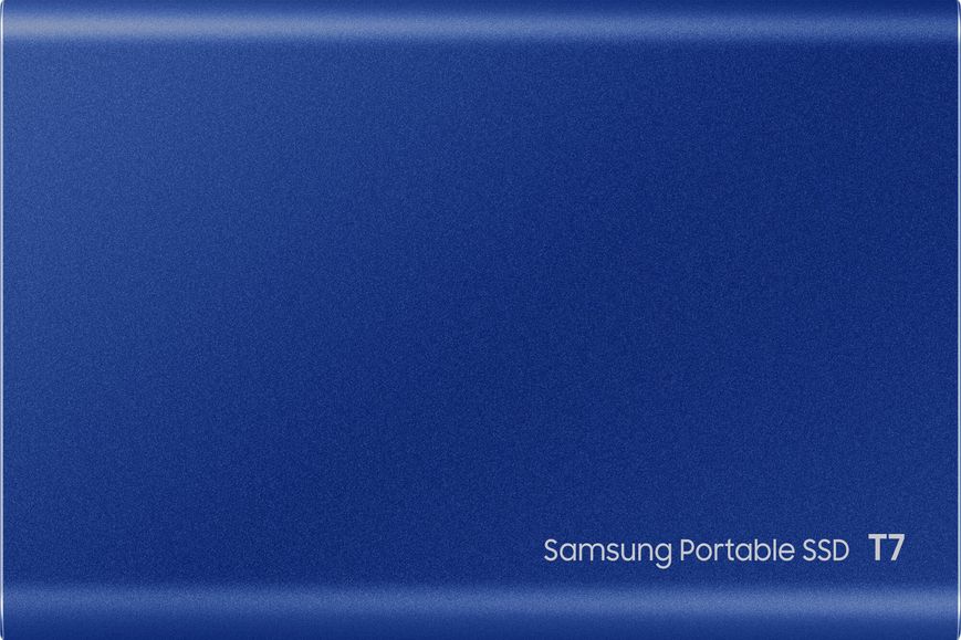 Зовнішній SSD накопичувач Samsung Portable SSD T7 500GB Indigo Blue 4266        фото