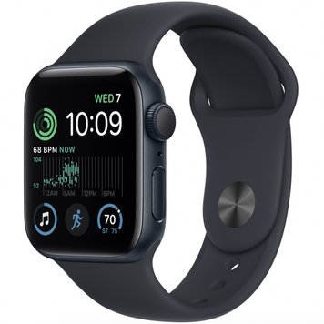 Apple Watch SE 2 40mm Midnight Aluminium Case with Midnight Sport Band (MNJT3) MNJT3 фото