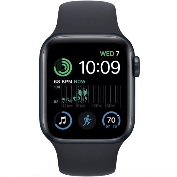 Apple Watch SE 2 40mm Midnight Aluminium Case with Midnight Sport Band (MNJT3) MNJT3 фото