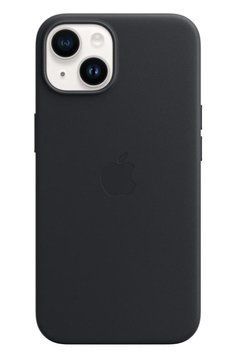 Чохол Apple iPhone 14 Leather Case HC (Midnight) 3894        фото
