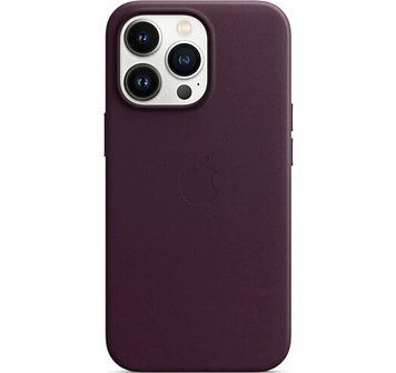 Чохол Apple iPhone 13 Pro Leather Case HC (Dark Cherry) 1463        фото