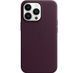 Чохол Apple iPhone 13 Pro Leather Case HC (Dark Cherry) 1463        фото 1