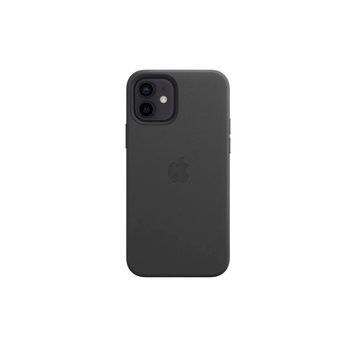 Чохол Apple iPhone 12/12 Pro Leather Case MagSafe Original (Black) 1435        фото