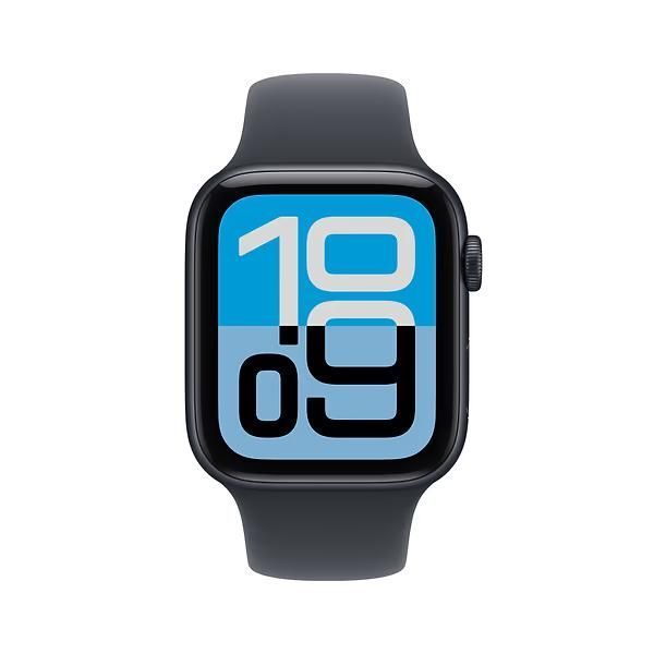 Apple Watch SE 3 GPS, 44mm Midnight Aluminum Case with Midnight Sport Band (M/L) (MEHQ4) 5540        фото