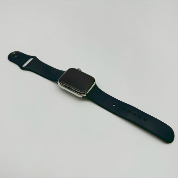 Apple Watch Series 5 44mm Stainless Steel б/у (MLDM) 3982        фото
