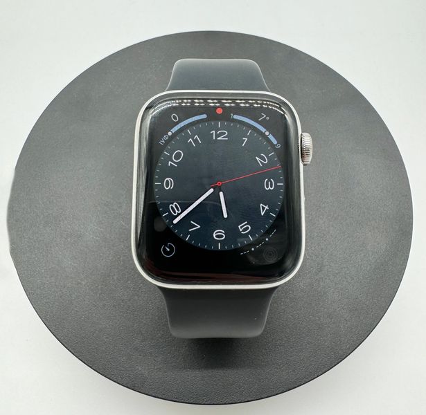 Apple Watch Series 5 44mm Stainless Steel б/у (MLDM) 3982        фото