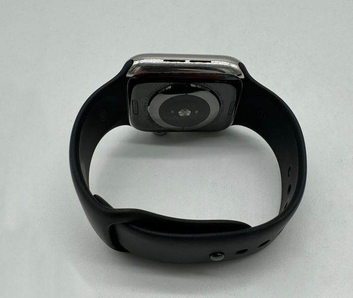Apple Watch Series 5 44mm Stainless Steel б/у (MLDM) 3982        фото