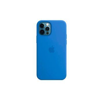 Чохол Apple iPhone 12/12 Pro Max Silicone Case HC (Capri Blue) 1436        фото