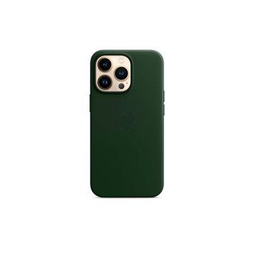 Чохол Apple iPhone 13 Pro Leather Case HC (Sequoia Green) 1465        фото