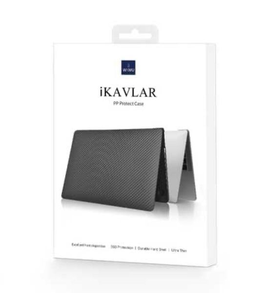 Накладка WiWU iKavlar для MacBook Air 13" 2020 M1 (Black) 1666        фото