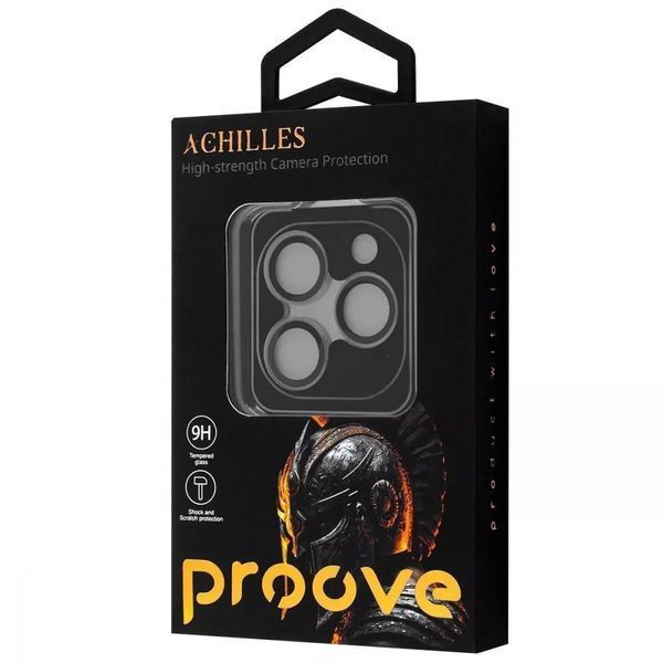 Захисне скло для камери iPhone 13 Pro/13 Pro Max (silver) Proove 5075        фото