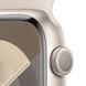 Apple Watch Series 9 41mm Starlight Aluminum Case with Starlight Sport Band M/L (MR8U3) MR8U3 фото 3
