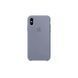 Чохол Apple iPhone XR Silicone Case HC (Lavender Gray) 1606        фото 1