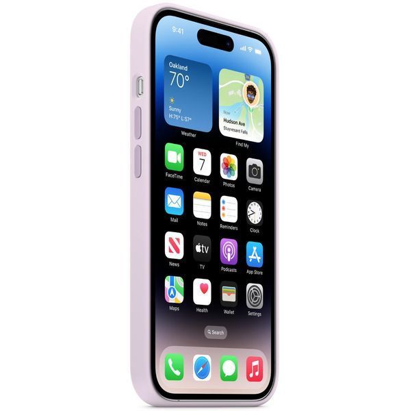 Чохол Apple iPhone 14 Pro Max Silicone Case HC (Lilac) 4308        фото