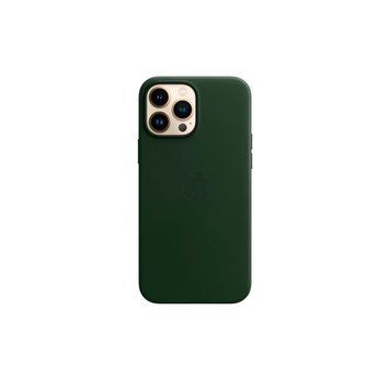 Чохол Apple iPhone 13 Pro Max Leather Case HC (Sequoia Green) 1469        фото