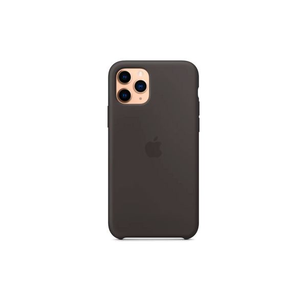 Чохол Apple iPhone 11 Pro Max Silicone Case HC (Black) 1369        фото