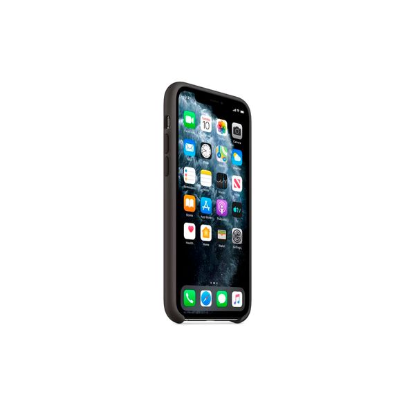 Чохол Apple iPhone 11 Pro Max Silicone Case HC (Black) 1369        фото