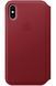 Чохол Apple iPhone X/Xs Leather Folio Original (Red) 1578        фото 1