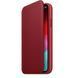 Чохол Apple iPhone X/Xs Leather Folio Original (Red) 1578        фото 2