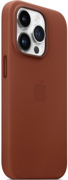 Чохол Apple iPhone 14 Pro Leather Case HC (Umber) 3898        фото
