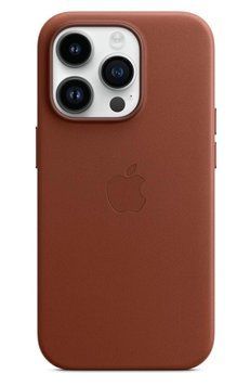 Чохол Apple iPhone 14 Pro Leather Case HC (Umber) 3898        фото