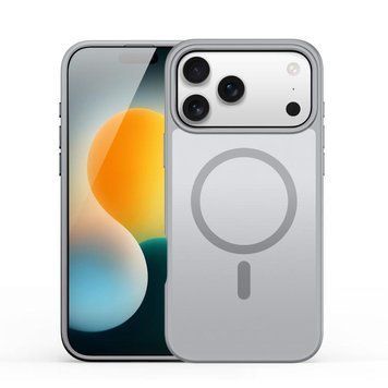 Чохол DUX DUCIS для iPhone 17 Pro Max Magnetic Yind Series (Grey) 5402        фото