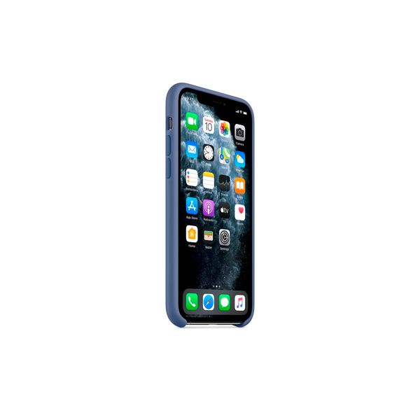 Чохол Apple iPhone 11 Pro Max Silicone Case HC (Linen Blue) 1372        фото