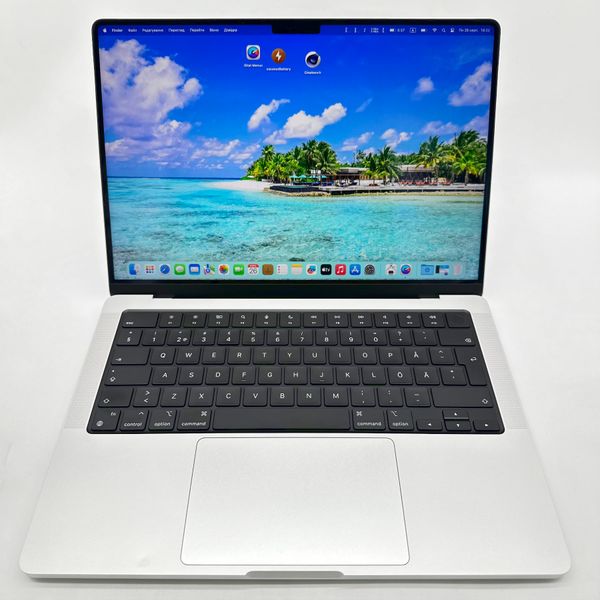 MacBook Pro 14" 2021 M1 Pro 32Gb RAM 512Gb SSD Silver б\у (DF9T0) 4341        фото