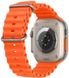 Apple Watch Ultra 2 49mm Titanium Case with Orange Ocean Band (MREH3) MREH3 фото 3
