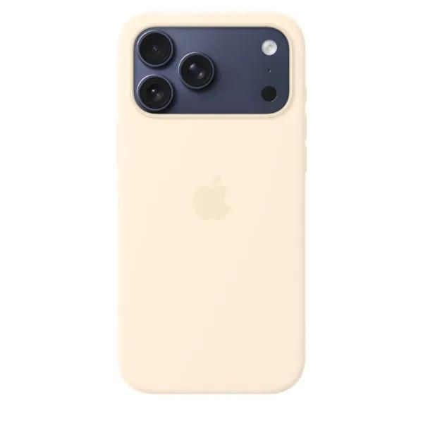 Чохол Apple iPhone 17 Pro Max Silicone Case with MagSafe Vanilla (MHW54) 5746        фото
