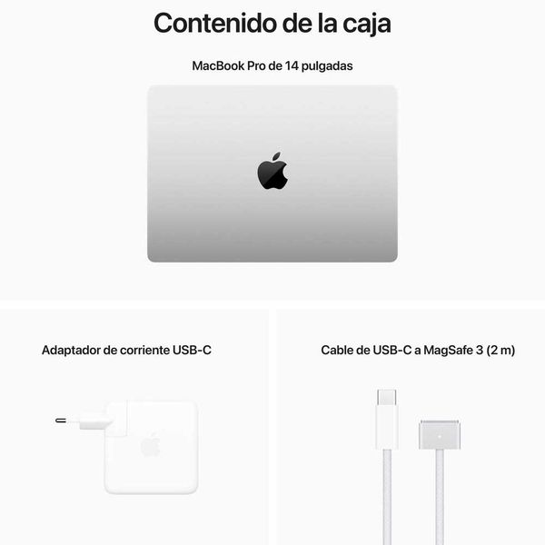 MacBook Pro 14" 2023 M2 Pro 16gb RAM 1tb SSD Silver MPHJ3 MPHJ3 фото