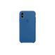 Чохол Apple iPhone X/Xs Silicone Case HC (Delft Blue) 1586        фото 1