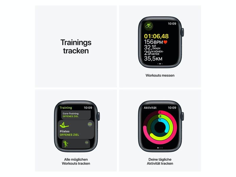 Apple Watch Nike Series 7 GPS 41mm Midnight Nike Sport Band (MKN43) MKN43 фото