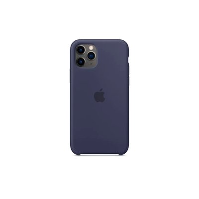 Чохол Apple iPhone 11 Pro Max Silicone Case HC (Midnight Blue) 1373        фото