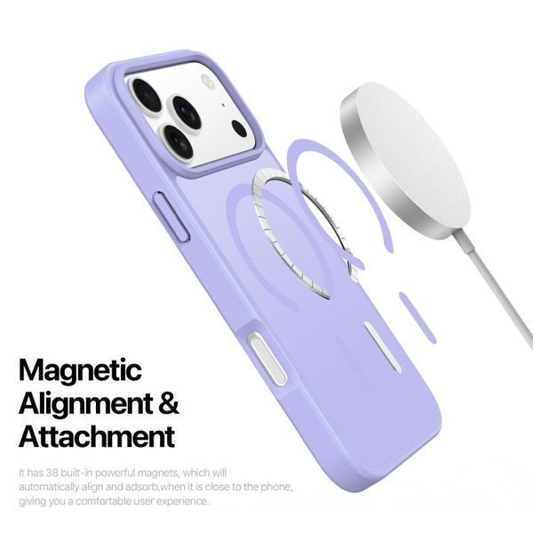 Чохол DUX DUCIS для iPhone 17 Pro Max Magnetic Yind Series (Light Purple) 5403        фото