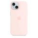Чохол Apple iPhone 15 Silicone Case HC (Light Pink) 3653        фото 1