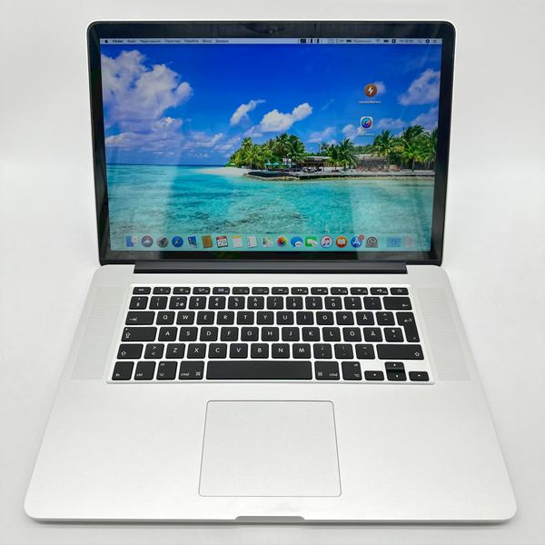 MacBook Pro 15" 2015 i7 16gb RAM 512gb SSD Silver б/у (NG8WN) 4110        фото