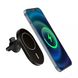 Автотримач з бездротовою зарядкою Wiwu Liberator Magnetic Wireless Charger Black (CH306) 3016        фото 2