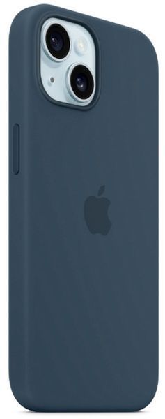Чохол Apple iPhone 15 Plus Silicone Case HC (Storm Blue) 3661        фото