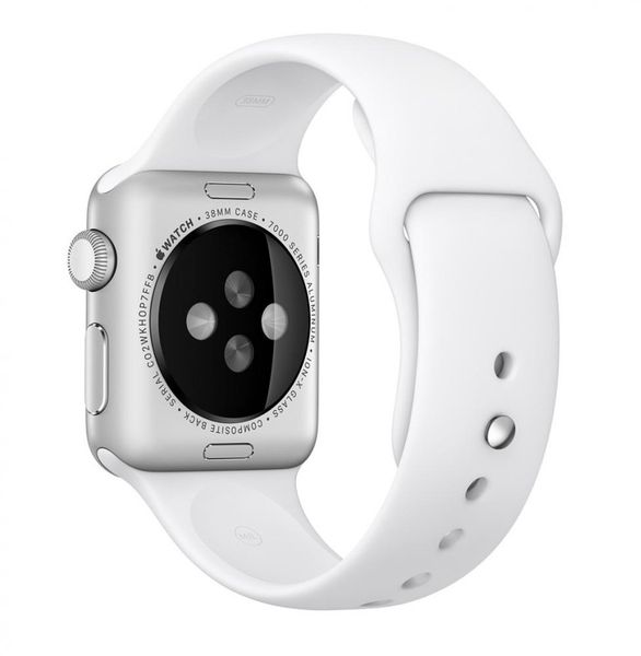 Apple Watch SE 2 40mm Silver Aluminium Case with White Sport Band (MNJV3) MNJV3 фото