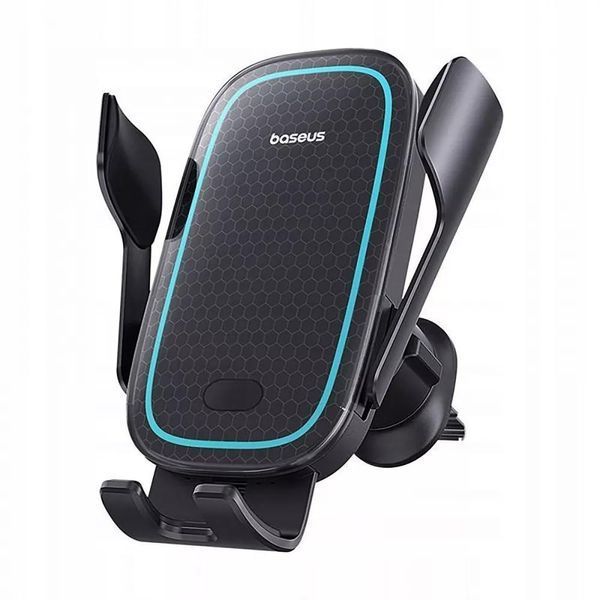 Автомобільний тримач з Бездротовим ЗП Baseus Milky Way Pro 15W 4915        фото