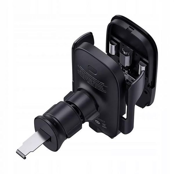 Автомобільний тримач з Бездротовим ЗП Baseus Milky Way Pro 15W 4915        фото