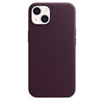 Чохол Apple iPhone 13/14 Leather Case HC (Deep Violet) 5175        фото