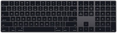 Клавіатура Apple Magic Keyboard with Numeric Keypad (Space Gray) MRMH2 1248        фото