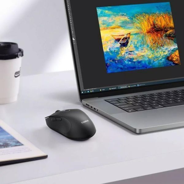 Бездротова Комп'ютерна Миша Baseus F02 Ergonomic Wireless Mouse (without Battery) 4916        фото