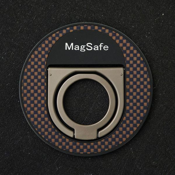 Магнітний тримач для телефону з кільцевою пряжкою, Magsafe, портативна підставка-стійка 5411        фото