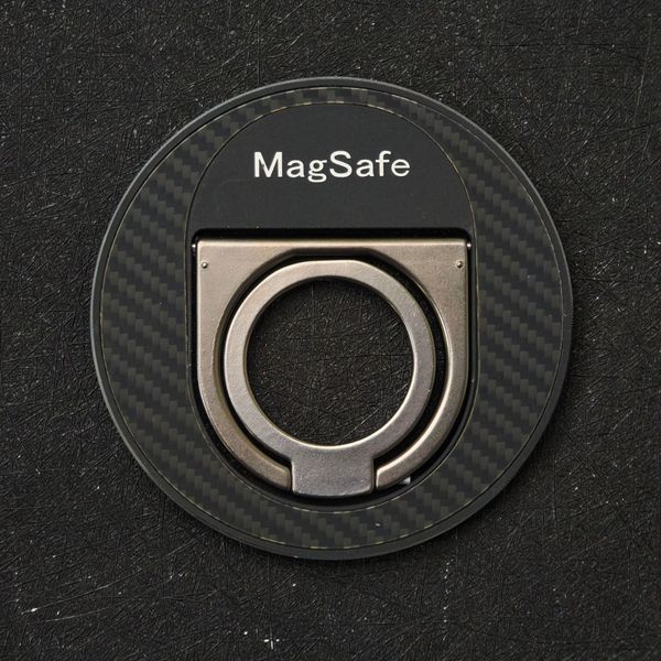 Магнітний тримач для телефону з кільцевою пряжкою, Magsafe, портативна підставка-стійка 5411        фото
