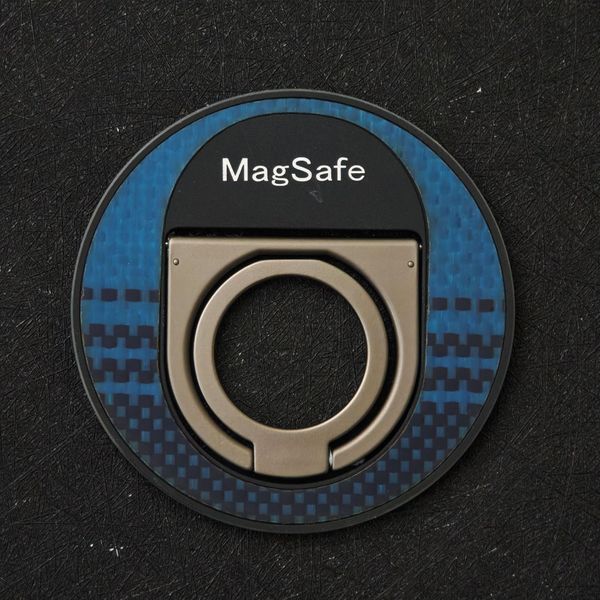 Магнітний тримач для телефону з кільцевою пряжкою, Magsafe, портативна підставка-стійка 5411        фото