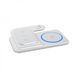 Бездротовий зарядний пристрій WiWU Wi-W020 Foldable Magnetic Station Wireless Charger 3in1 15W White 5749        фото 3